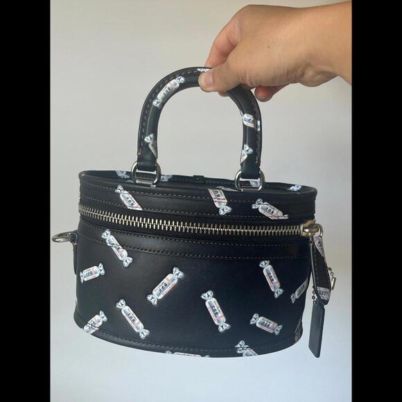 Coach | Bags | Coach White Rabbit Trail Bag Top Handle Crossbody Bag ...